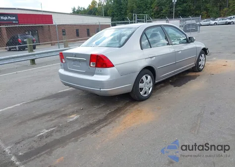 2003 Honda Civic Ex from USA, damaged, VIN 2HGES26763H523444